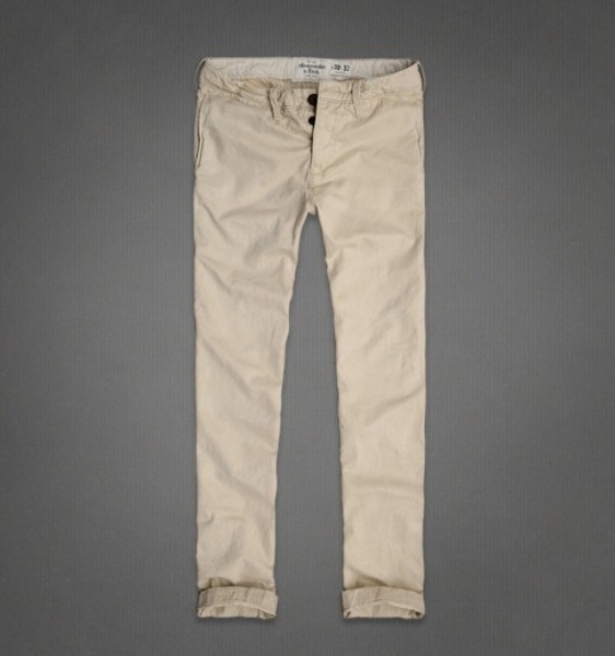 Abercrombie Fitch Hombres Chinos Pantalones AF7414